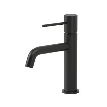 Смеситель для раковины Kaiser (Кайзер) Vita тюльпан, Black matt 43211-9