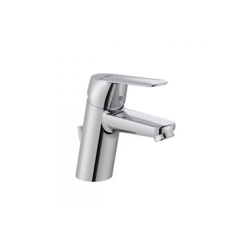 Смеситель для раковины Roca (Рока) Alfa 75A3P25C0M с донным клапаном (mixstart), хром