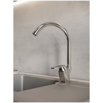 Смеситель для кухни Домачи Равенна SM-01cr хром, Domaci