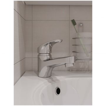 Смеситель для раковины Диво Коломна DW-KL02CR хром, Diwo