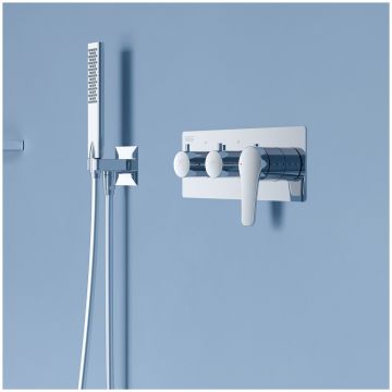 Душевой комплект Теска Euro X EX3760 С ВНУТРЕННЕЙ ЧАСТЬЮ, хром, Teska