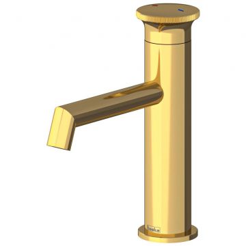 Смеситель для раковины Теска Arte Leo S E5517 золото, Teska