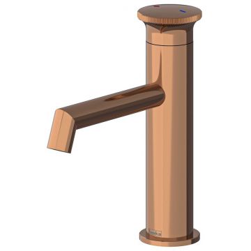 Смеситель для раковины Теска Arte Leo S E5519 розовое золото, Teska
