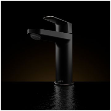 Смеситель для раковины Теска Quars E5618 черный, E5618, Teska