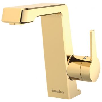 Смеситель для раковины Теска Thetis E5207 золото, Teska
