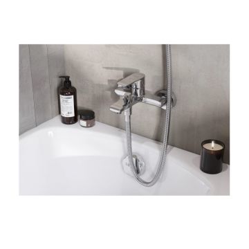 Смеситель для ванны и душа Santek (Сантек) Арма WH5A10007C001 с аксессуарами, хром