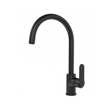 Смеситель для кухни Santek (Сантек) Линдос WH5A41008N001, черный матовый