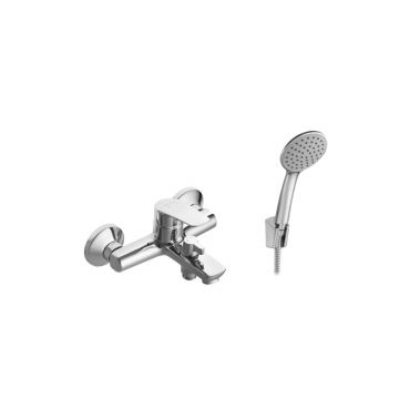 Смеситель для ванны и душа Santek (Сантек) Марион WH5A10006C001 с аксессуарами, хром