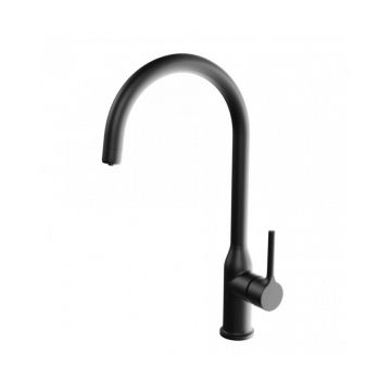 Смеситель для кухни Santek (Сантек) Себа WH5A43020N001 под фильтр, черный матовый