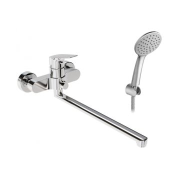 Смеситель для ванны и душа Santek (Сантек) Таос WH5A12009C001 с аксессуарами, хром