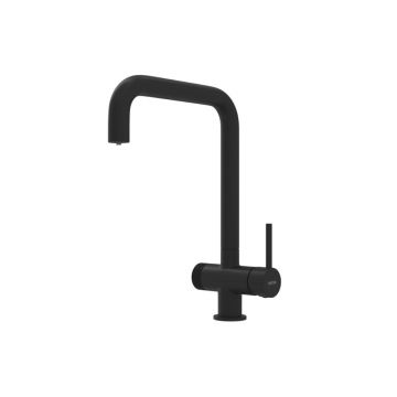 Смеситель для кухни Santek (Сантек) Тесио WH5A43012N001 под фильтр, черный матовый