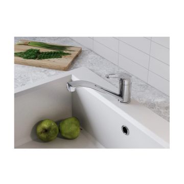 Смеситель для кухни Santek (Сантек) Баус WH5A40010C001, хром