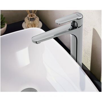 Смеситель Vitra (Витра) Root Round для раковины-чаши, цвет хром A42707EXP