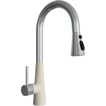 Смеситель Флорентина (Florentina) для кухни Вита PRO FL Шампань (313.29Н.1223.202)