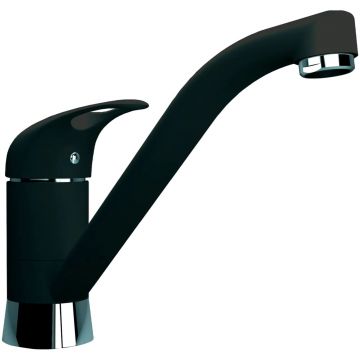 Смеситель Флорентина (Florentina) для кухни Гамма FL Антрацит (313.05L.1123.302)