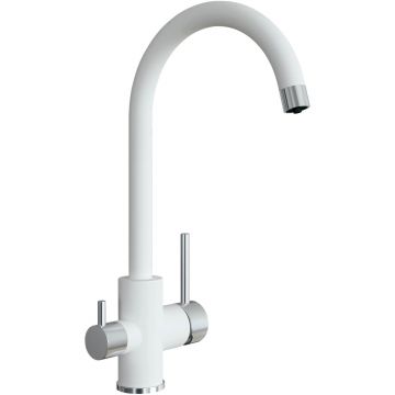 Смеситель Флорентина (Florentina) для кухни Клио FL Жасмин под фильтр (333.13Н.2123.201)