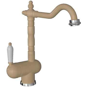 Смеситель Флорентина (Florentina) для кухни Ода FL бежевый (313.08H.1113.104)
