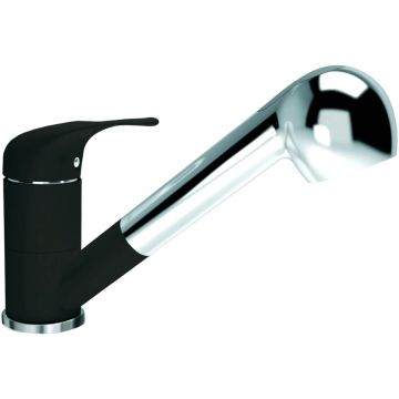 Смеситель Флорентина (Florentina) для кухни Сигма FL антрацит (313.14L.1223.302)