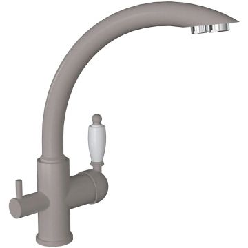 Смеситель Флорентина (Florentina) для кухни Шале FL Грей под фильтр (333.25H.2113.305)