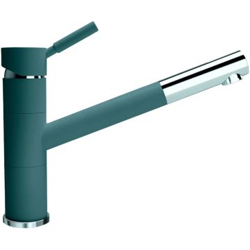 Смеситель Флорентина (Florentina) для кухни Фита FL серый шелк (313.18L.1223.307)