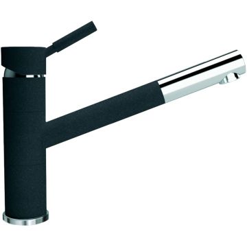 Смеситель Флорентина (Florentina) для кухни Фита FL черный (313.18L.1223.102)