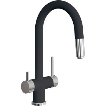 Смеситель для кухни Florentina (Флорентина) Маэстро Антрацит (337.03Н.2123.102)