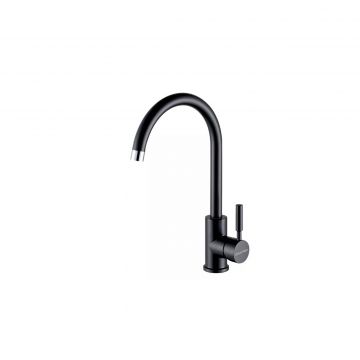 Смеситель для кухни Paulmark (Паульмарк) Holstein, антрацит, Ho212063-AN