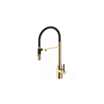 Смеситель для кухни Paulmark (Паульмарк) Magneto, One светлое золото, Ma213188-LG