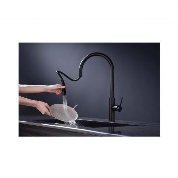 Смеситель для кухни Paulmark (Паульмарк) Senso, антрацит, Se215180-AN