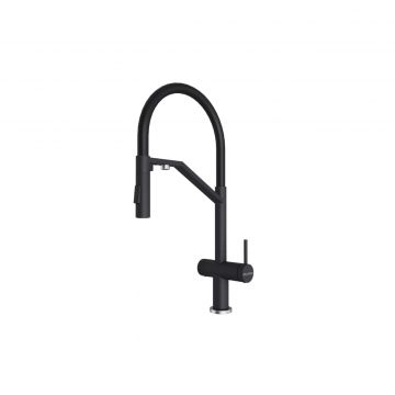 Смеситель для кухни Paulmark (Паульмарк) Zender, антрацит, Ze213155-AN