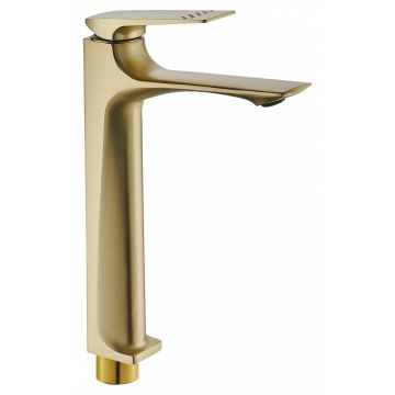 Смеситель для раковины Hansen (Хансен) H11020-S Матовое золото