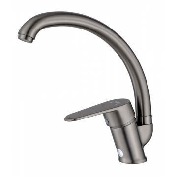 Смеситель для кухни Hansen (Хансен) H59023-P Графит