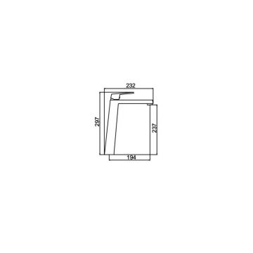 Смеситель для раковины Hansen (Хансен) HL11095-P Графит