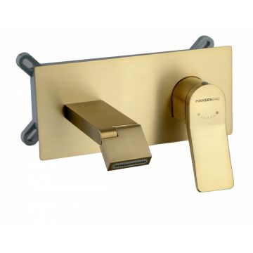 Смеситель для раковины скрытого монтажа Hansen (Хансен) HL12099-D Бронза