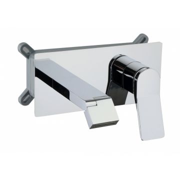 Смеситель для раковины скрытого монтажа Hansen (Хансен) HL12099 Хром