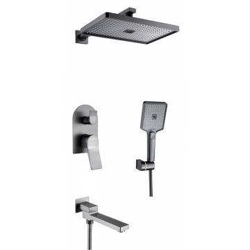 Душевой комплект для ванн,для душа Hansen (Хансен) HL36099-P Графит