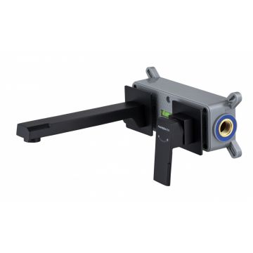 Смеситель для раковины скрытого монтажа Hansen (Хансен) HL12095-C Черный