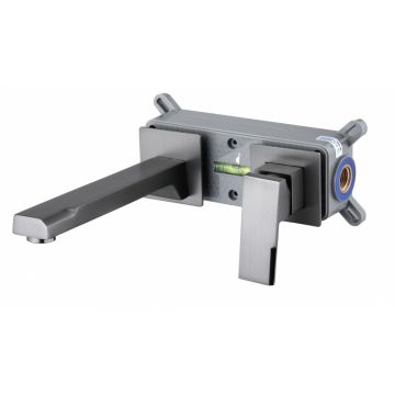 Смеситель для раковины скрытого монтажа Hansen (Хансен) HL12095-P Графит