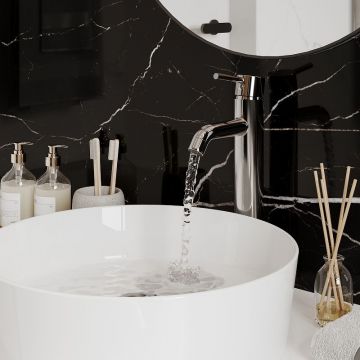 Смеситель для раковины Laparet Miniliada высокий N2012902LPT хром