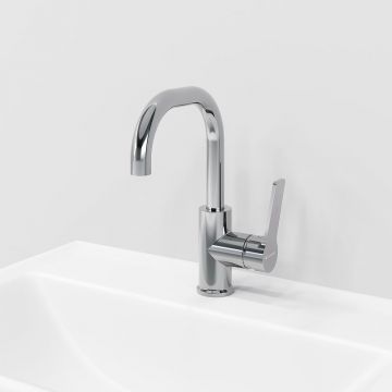 Смеситель для раковины Laparet Nobia высокий N4013502LPT хром