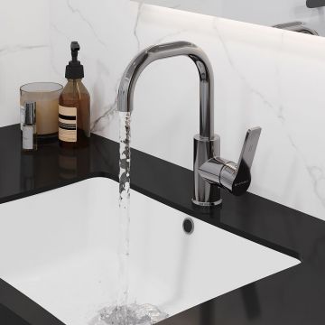 Смеситель для раковины Laparet Nobia высокий N4013502LPT хром