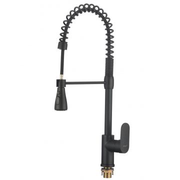 Смеситель для кухни Savol (Савол) S-002802H, черный