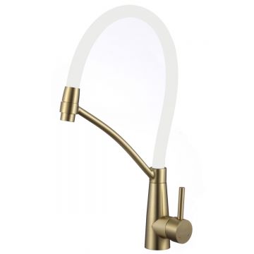 Смеситель для кухни под фильтр Fmark (Фмарк) FS8255C-02 матовое золото