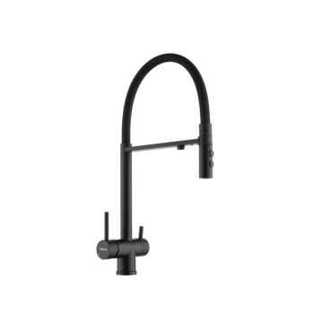 Смеситель для кухни с подключением к фильтру Fmark FS1262-H01, черный