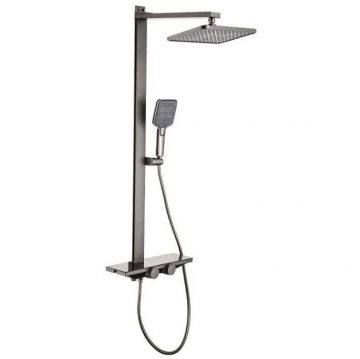 Душевая стойка Fmark FS45Q-03, графит
