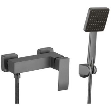 Смеситель для ванны Fmark FS8603Q, графит
