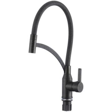 Смеситель для кухни Fmark FS8244-H, черный