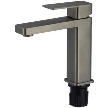 Смеситель для раковины Fmark FS8701Q, графит
