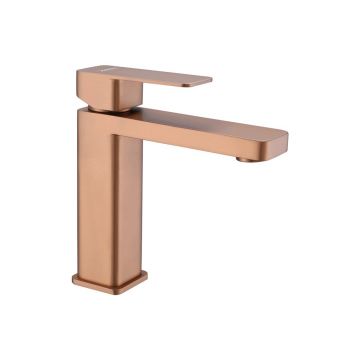 Смеситель для раковины Fmark (Фмарк) FS8701HB, розовое золото