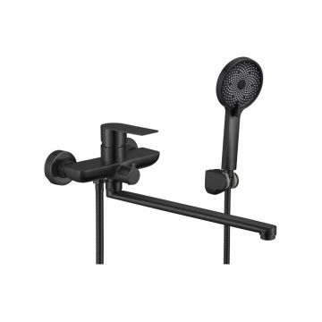 Смеситель для ванны Fmark (Фмарк) FS8824H, черный